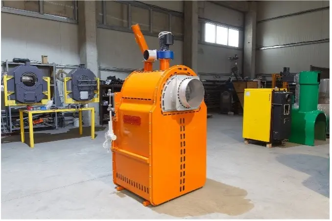 ecoHORNET Biomasse-Heizsystem - Hocheffizienter Pelletbrenner für nachhaltige Heizung